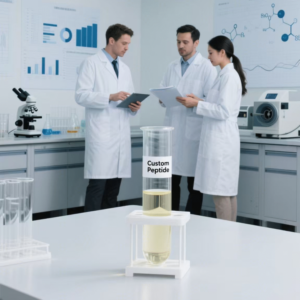 Custom peptide category